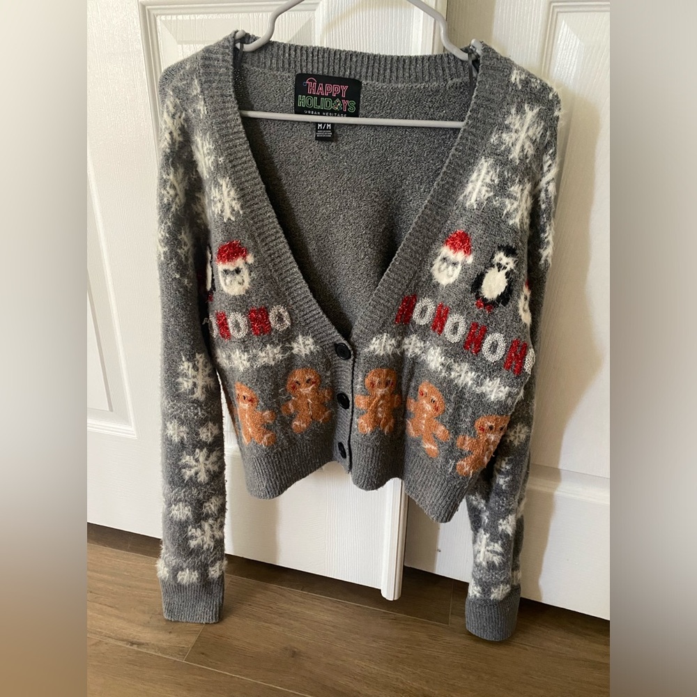 Cropped Christmas Sweater